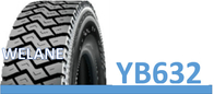 12.00R20 11.00R20  Truck Bus Radial Tyres YB632 Tyre with Tube Short&amp;Middle Distance supplier
