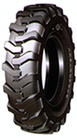 Black Round Agricultural Farm Tyres PR8 / PR10 / PR12 For Implement Vehicles supplier