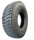 Rubber 11R22.5 Rugged Tires For Trucks , 15.5mm Black Dirt Tires For Trucks  supplier