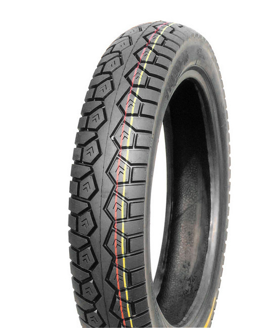 Strong Radial Motorcycle Tires , Custom Size Dual Compound Motorcycle Tires