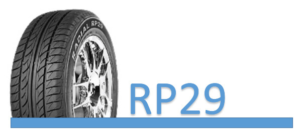 Black 175/70R14 RP29 Low Noise Passenger Car Radial Tyres For Summer supplier
