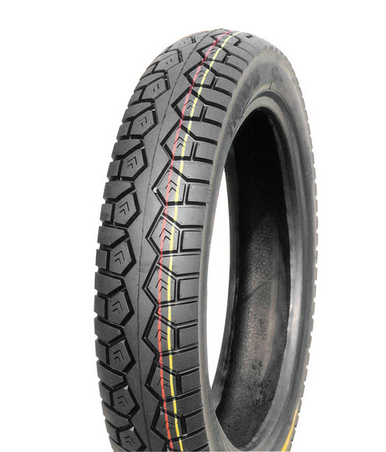 Strong Radial Motorcycle Tires , Custom Size Dual Compound Motorcycle Tires