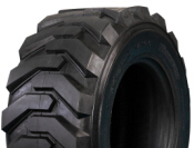 Wide Tubeless Industrial Solid Tyres 10 - 16.5 / 12 - 16.5 LQ308 Pattern