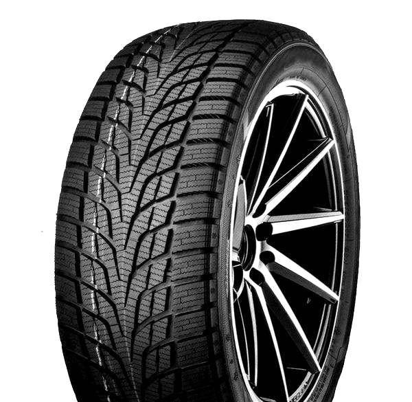 Black Rubber Winter Snow Tyres , 170 - 233mm All Winter Tires For Sports Cars
