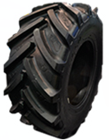 440 / 65R28 Radial Tractor Tyres , Low Pressure Wide Tractor Trailer Tires 