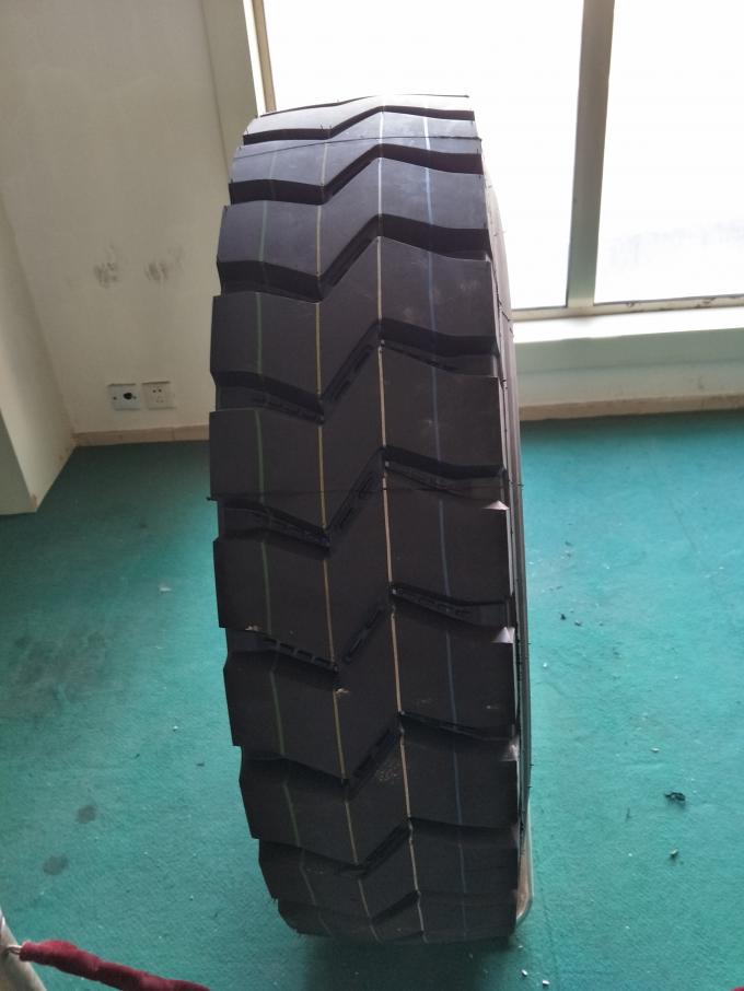 Ply Rating 20pr Mining Truck Tires 1200R20 Pattern Depth 25mm