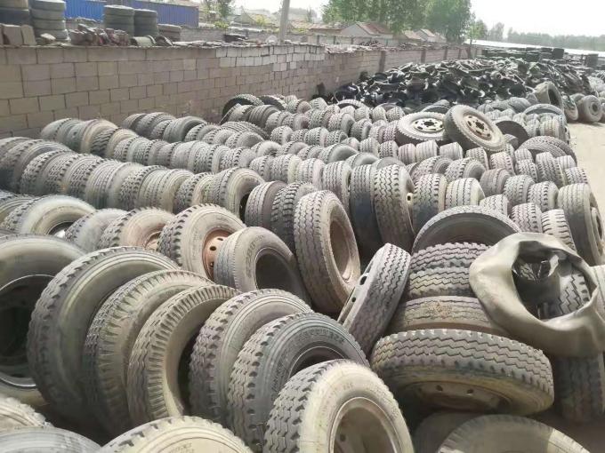 All Steel Radial 2nd Hand Truck Tyres 750R20 Recycled Tires