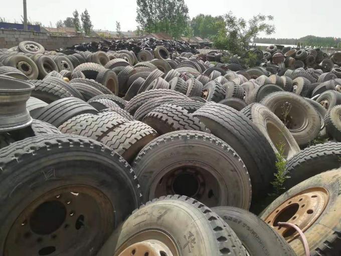 All Steel Radial 2nd Hand Truck Tyres 750R20 Recycled Tires