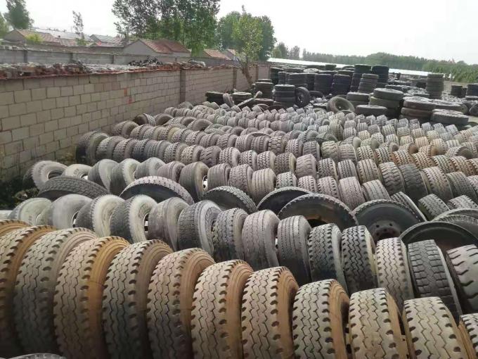 Second Hand Truck Tires 750R16 Steel Radial Used Tires