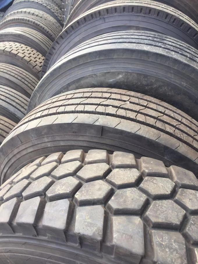 Used Auto Tires 825R16 ISO CCC 2nd Hand Truck Tyres 14 To 24 Inch